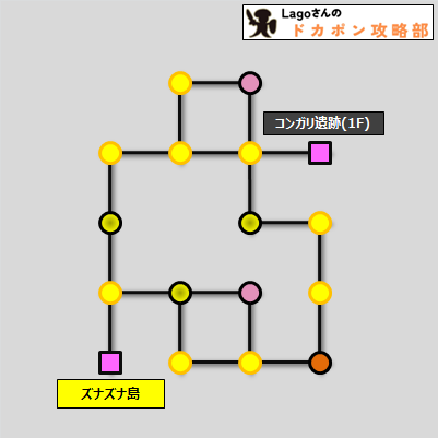 ドカポンDXカサカサどうくつマップ